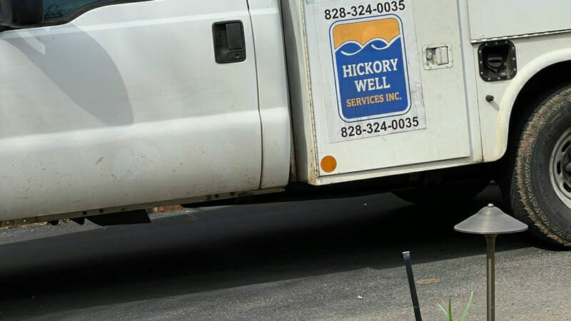 Hickory Well Service truck in Lincolnton NC