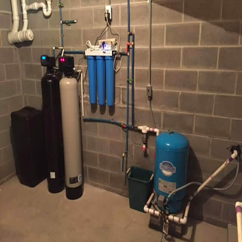 New water filtration system in Hudson NC