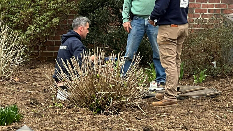 Inspection on a well in Granite Falls NC